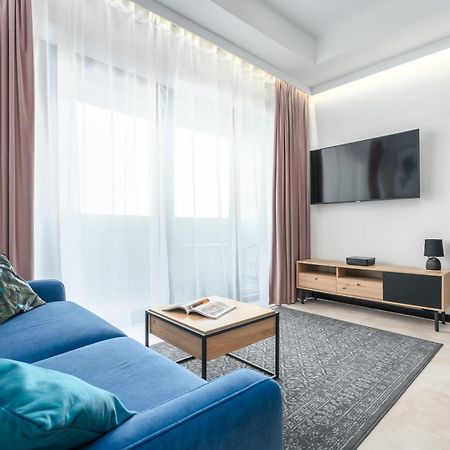 Apartament Flaming Hanza Tower Szczecin Buitenkant foto