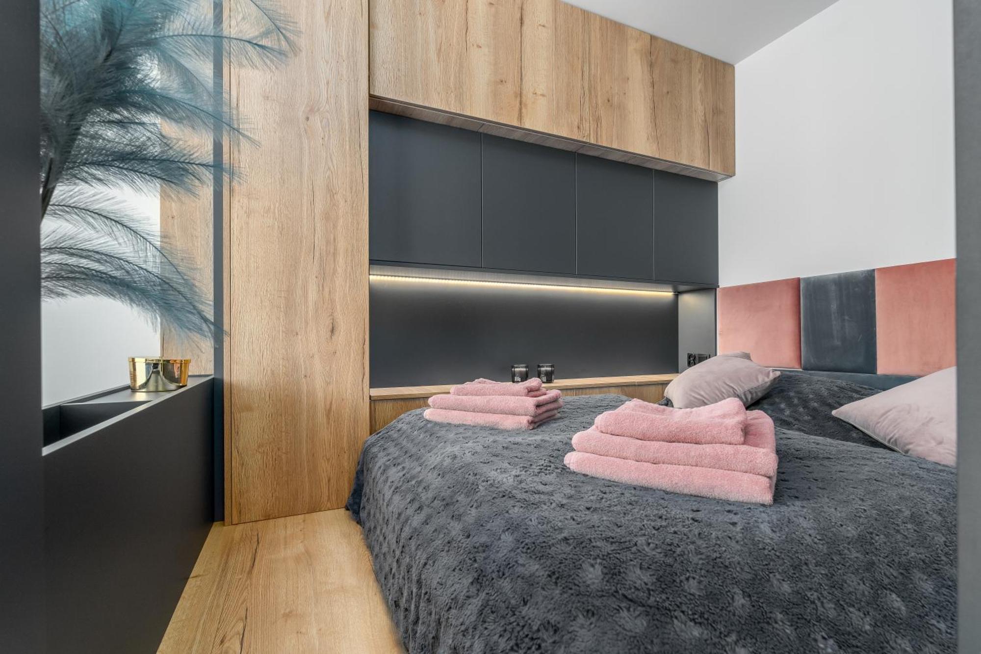 Apartament Flaming Hanza Tower Szczecin Buitenkant foto