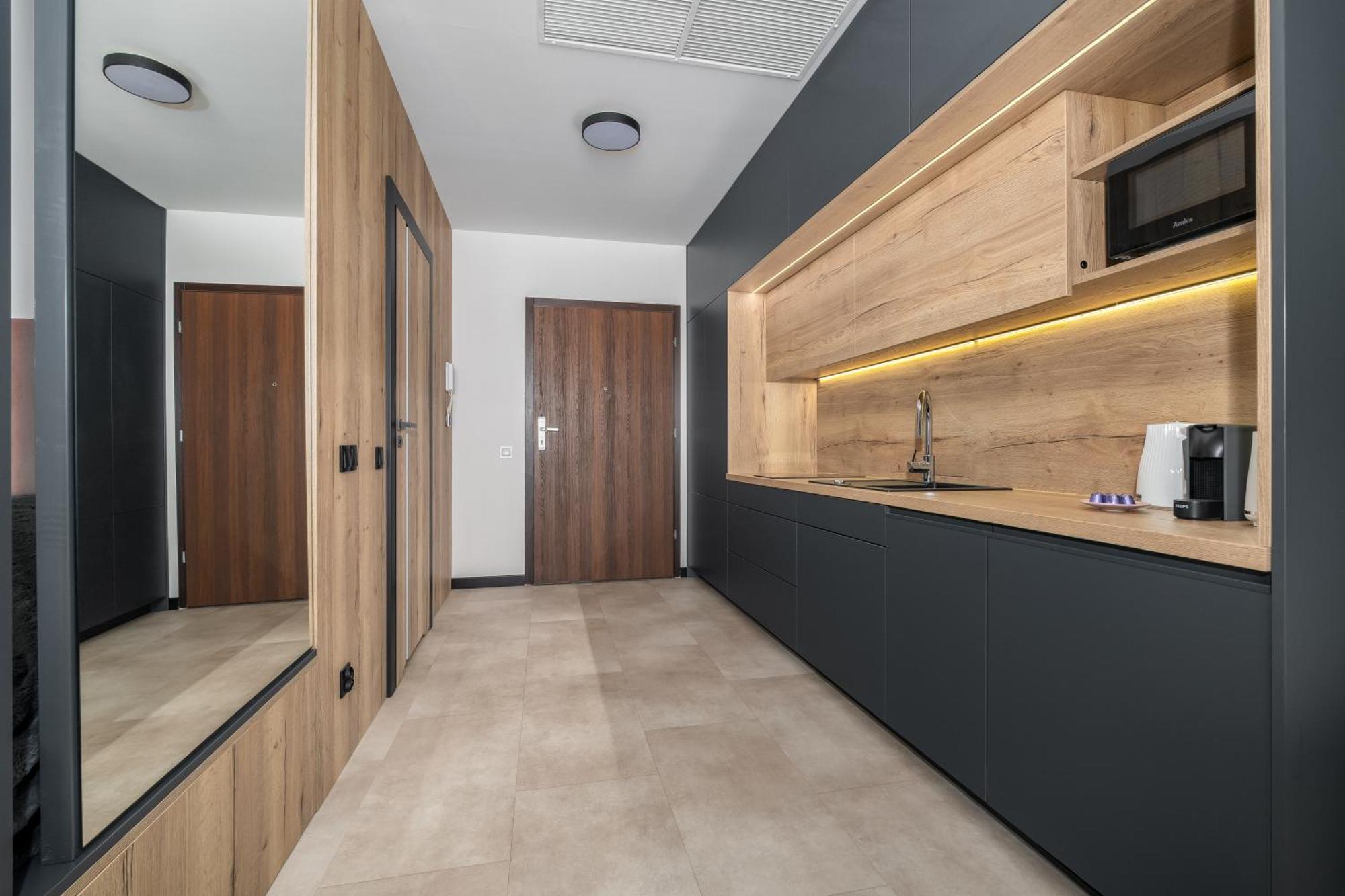 Apartament Flaming Hanza Tower Szczecin Buitenkant foto