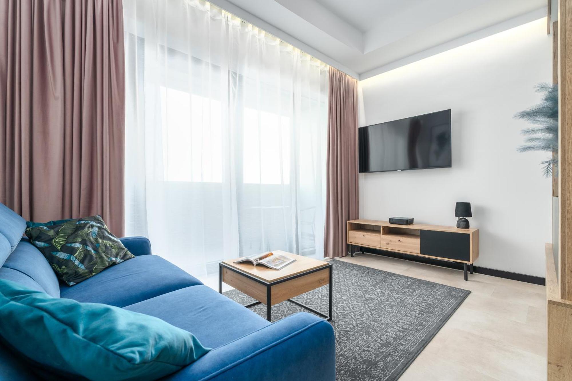 Apartament Flaming Hanza Tower Szczecin Buitenkant foto